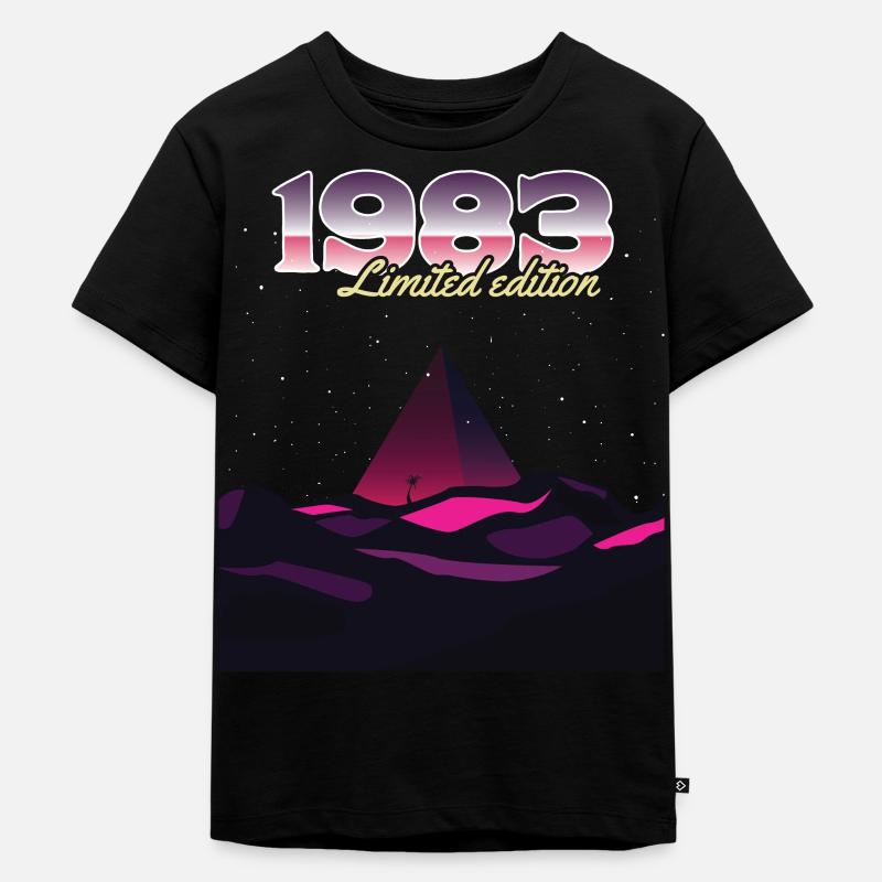 SW 1983 Pyramide Limited Edition - Kinder Premium Bio T-Shirt - Schwarz