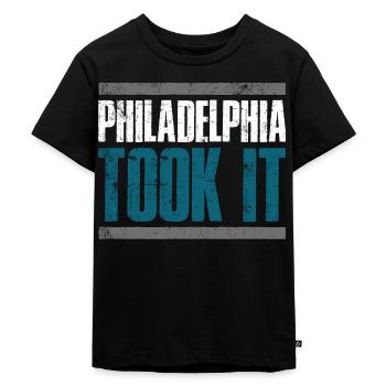 Football de Philadelphie - T-shirt Premium bio Enfant - noir - Devant - Mikhail (115cm)