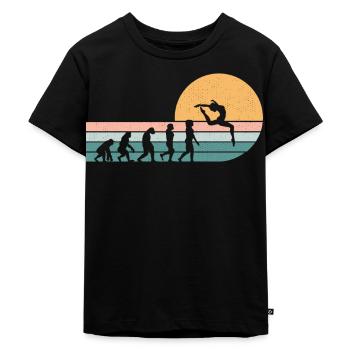 Gymnastique | Gymnastique Gymnastique Filles Femmes - T-shirt Premium bio Enfant - noir - Devant - Mikhail (115cm)