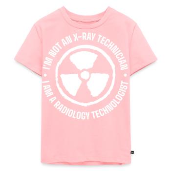 Radiologue, radiologue, technologue en radiologie - T-shirt Premium bio Enfant - rose - Devant - AI Model Kid Female (0cm)