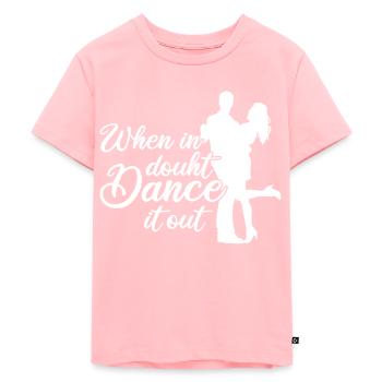 Ballroom - Kids Premium Organic T-Shirt - rose - Front - AI Model Kid Female (0cm)