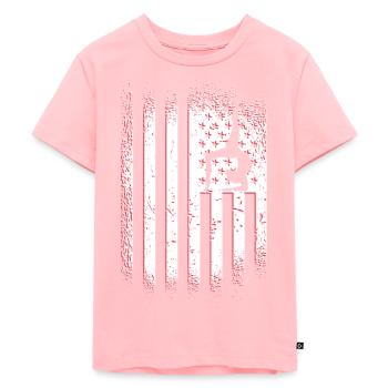 Stolpern - Kinder Premium Bio T-Shirt - Rosa - Vorne - AI Model Kid Female (0cm)