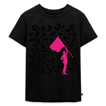 Color protection - Kids Premium Organic T-Shirt - black - Front - Mikhail (115cm)