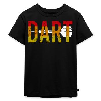 Darts Darts Darts Darts Darts Darts Fans - T-shirt Premium bio Enfant - noir - Devant - Mikhail (115cm)