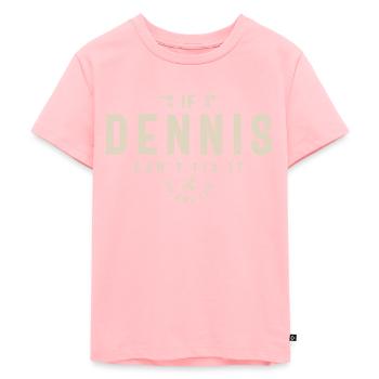Dennis Personalized Name - Kids Premium Organic T-Shirt - rose - Front - AI Model Kid Female (0cm)