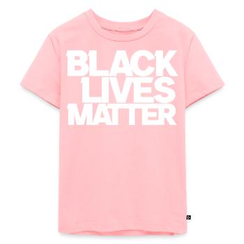 Simple Black Lives Matter Égalité - T-shirt Premium bio Enfant - rose - Devant - AI Model Kid Female (0cm)