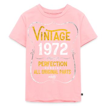 Birthday 51 Birthday born 1972 - Kids Premium Organic T-Shirt - rose - Front - AI Model Kid Female (0cm)