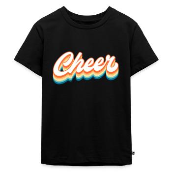 Cheerleader - Kids Premium Organic T-Shirt - black - Front - Mikhail (115cm)