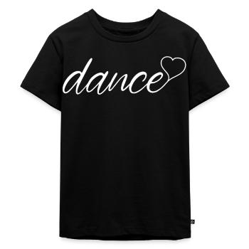 Tanzen Für Tänzer - Kinder Premium Bio T-Shirt - Schwarz - Vorne - Mikhail (115cm)