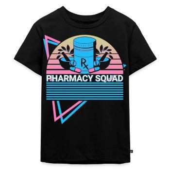 Apotheker Retro - Kinder Premium Bio T-Shirt - Schwarz - Vorne - Mikhail (115cm)