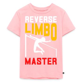 Stabhochsprung Stabhochspringer - Kinder Premium Bio T-Shirt - Rosa - Vorne - AI Model Kid Female (0cm)