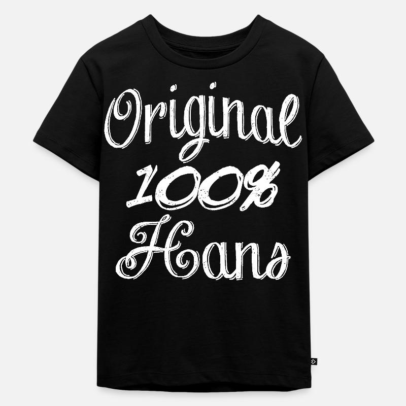 Original 100% Hans - T-shirt Premium bio Enfant - noir