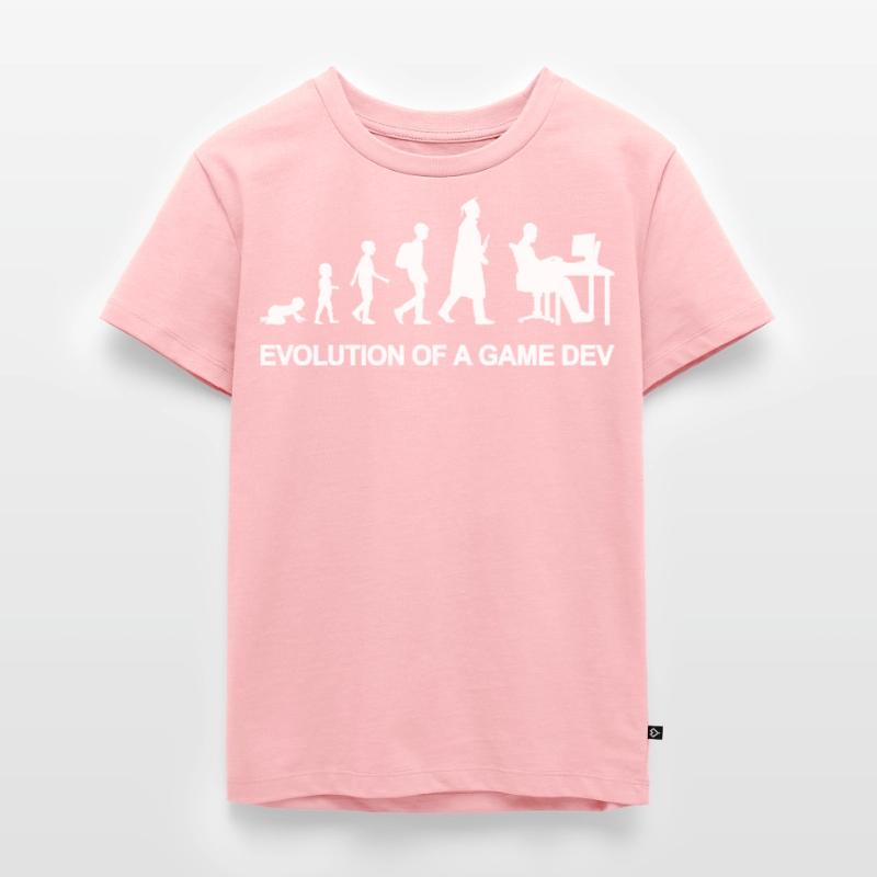 Game Developer Evolution Kinder Premium Bio T-Shirt