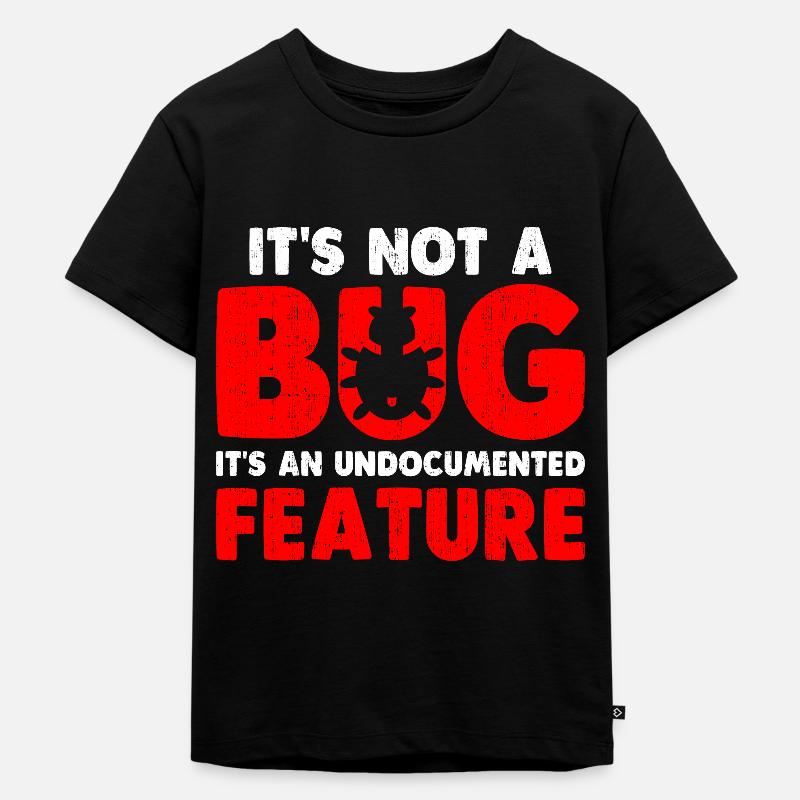 Web Developer Website Development IT Programmer - Kids Premium Organic T-Shirt - black