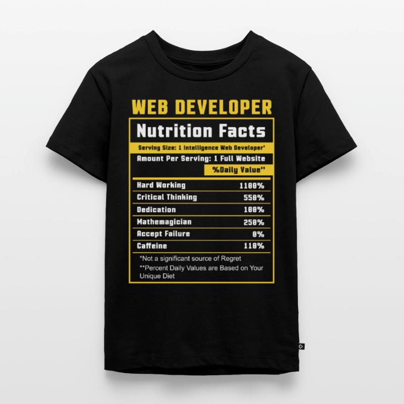 Webentwickler Website-entwicklung It-programmierer Kinder Premium Bio T-Shirt