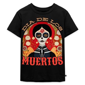 Day of the Dead - Kids Premium Organic T-Shirt - black - Front - Mikhail (115cm)