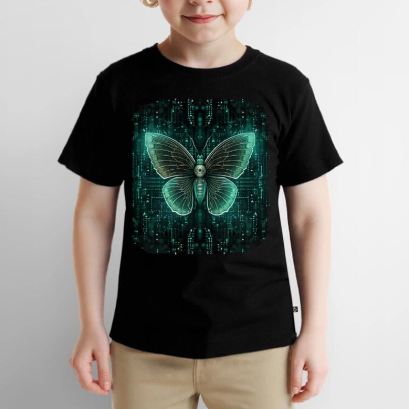 Programmierung PC Programm Code Schmetterling Kinder Premium Bio T-Shirt