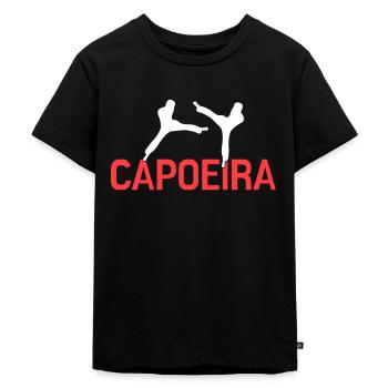 Capoeira - T-shirt Premium bio Enfant - noir - Devant - Mikhail (115cm)