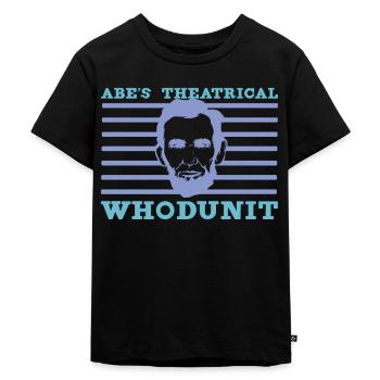 Abraham Lincoln Theater Theatre US History - Kids Premium Organic T-Shirt - black - Front - Mikhail (115cm)