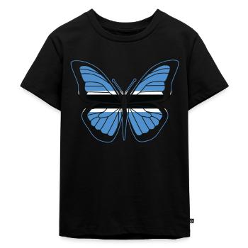 Botswana - Kinder Premium Bio T-Shirt - Schwarz - Vorne - Mikhail (115cm)