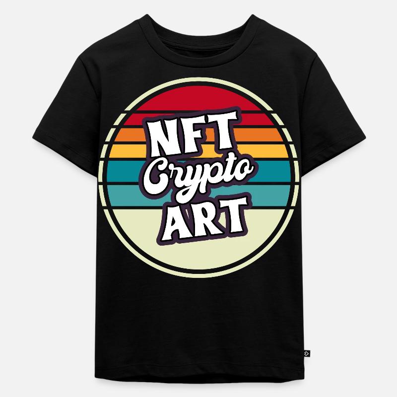 NFT - T-shirt Premium bio Enfant - noir