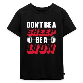 Bodybuilder Body Building Fitness Gym Cadeau - T-shirt Premium bio Enfant - noir - Devant - Mikhail (115cm)