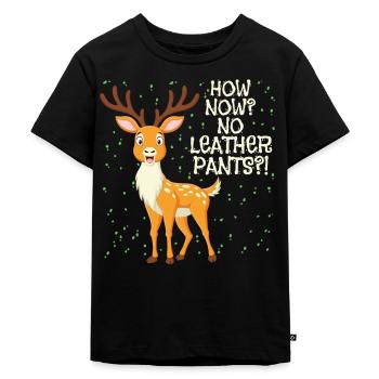 Bayern Tracht Wie Jetzt? Keine Lederhosen? - Kinder Premium Bio T-Shirt - Schwarz - Vorne - Mikhail (115cm)
