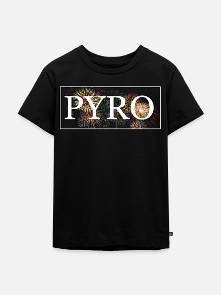 PYRO Feuerwerk Pyrotechniker - Kinder Premium Bio T-Shirt - Schwarz