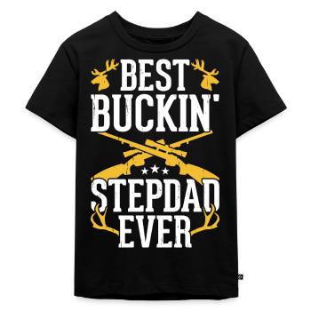 Jagen Jäger Stiefvater - Kinder Premium Bio T-Shirt - Schwarz - Vorne - Mikhail (115cm)