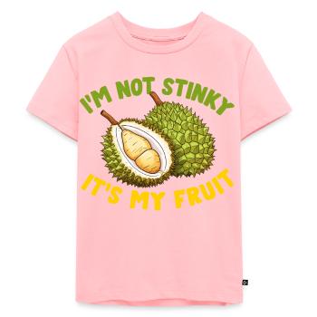 Durian Fruit Lover Drôle Durio Zibethinus Hommes - T-shirt Premium bio Enfant - rose - Devant - AI Model Kid Female (0cm)