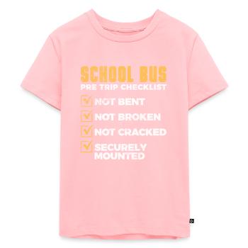 Busfahrer - Kinder Premium Bio T-Shirt - Rosa - Vorne - AI Model Kid Female (0cm)