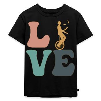 Jonglerie Cirque Jongleur - T-shirt Premium bio Enfant - noir - Devant - Mikhail (115cm)
