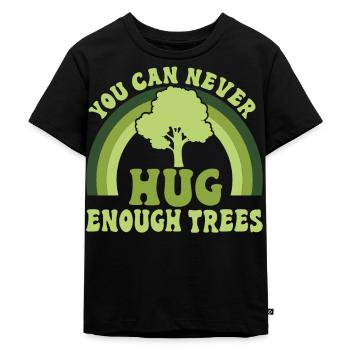 Tree conservationists and environmentalists - Kids Premium Organic T-Shirt - black - Front - Mikhail (115cm)