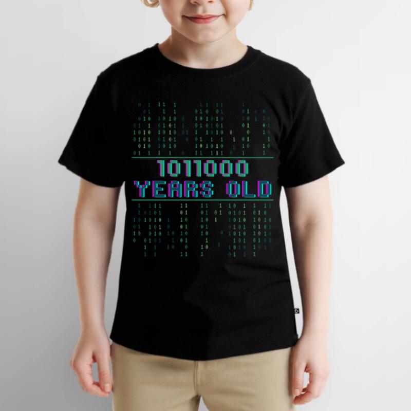 88e anniversaire 88 ans Codeur de code binaire T-shirt Premium bio Enfant