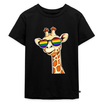LGBTQ Pride Month - Kids Premium Organic T-Shirt - black - Front - Mikhail (115cm)