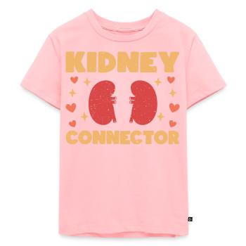 Lustiger Nierentransplantations Chirurg Design - Kinder Premium Bio T-Shirt - Rosa - Vorne - AI Model Kid Female (0cm)
