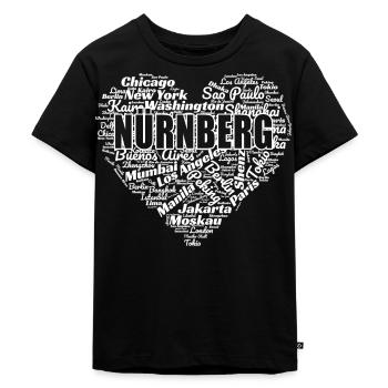 NUREMBERG - Kids Premium Organic T-Shirt - black - Front - Mikhail (115cm)