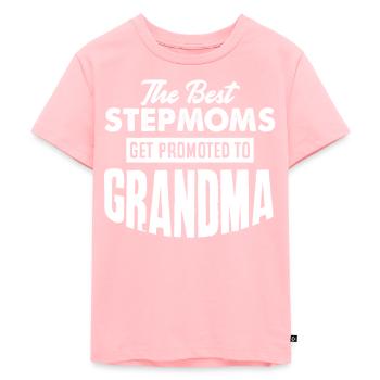 Madrastra Abuelita - Camiseta ecológica prémium para niños - rosa - delante - AI Model Kid Female (0cm)