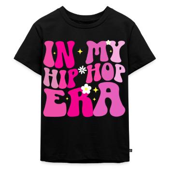 HipHop Dancers Breakdancing 80s 90s Hip Hop - Kids Premium Organic T-Shirt - black - Front - Mikhail (115cm)