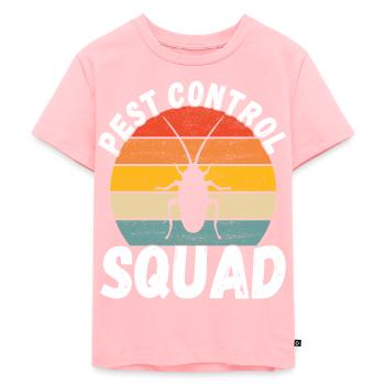 Schädlingsbekämpfung Kammerjäger - Kinder Premium Bio T-Shirt - Rosa - Vorne - AI Model Kid Female (0cm)