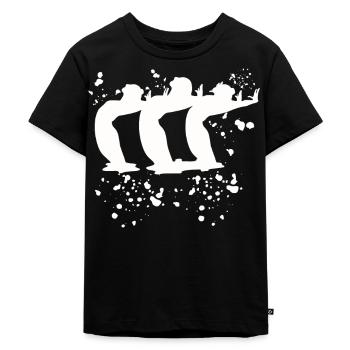 Natation artistique par équipe de natation synchronisée - T-shirt Premium bio Enfant - noir - Devant - Mikhail (115cm)