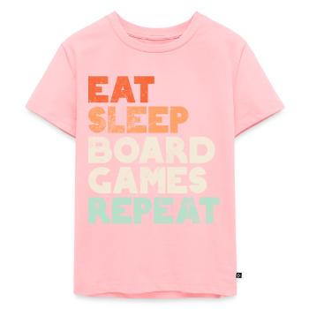 Board game - Kids Premium Organic T-Shirt - rose - Front - AI Model Kid Female (0cm)