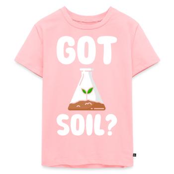 Soil Scientist Agricultural Scientist - Kids Premium Organic T-Shirt - rose - Front - AI Model Kid Female (0cm)