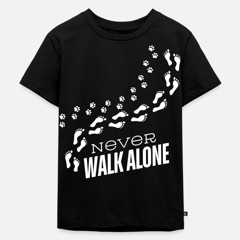 Un signe d’attachement à l’animal - T-shirt Premium bio Enfant - noir