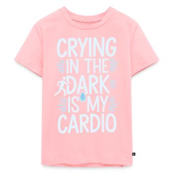 Introversion Style alternatif Émotionnel - T-shirt Premium bio Enfant - rose - Devant - AI Model Kid Female (0cm)