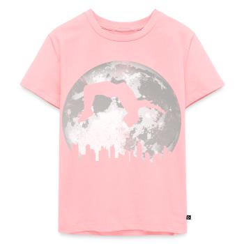 Backflip - Kinder Premium Bio T-Shirt - Rosa - Vorne - AI Model Kid Female (0cm)
