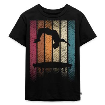 Backflip - T-shirt Premium bio Enfant - noir - Devant - Mikhail (115cm)