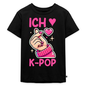K-Pop Coréen Kpop Culture Kpop Corée du Sud Danse - T-shirt Premium bio Enfant - noir - Devant - Mikhail (115cm)