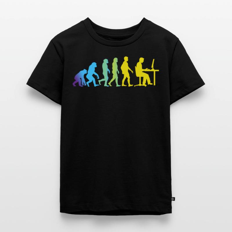 Évolution vers le programmeur informatique T-shirt Premium bio Enfant