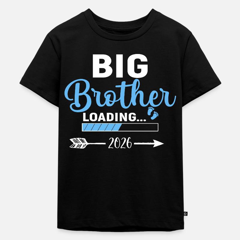 Big Brother ist 2026 Loading - Kinder Premium Bio T-Shirt - Schwarz